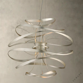 Calligraphy Chandelier - 26’’ / Nickel - chandelier