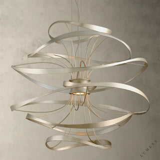 Calligraphy Chandelier - 42’’ / Nickel - chandelier