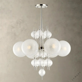 Calypso Chandelier - 27.25’’ / Nickel - chandelier