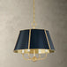 AGED BRASS/ DARKEST BLUE