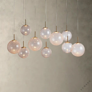 Casen Linear Chandelier 55’’ 65’’ - 55’’ / Crackle - chandelier