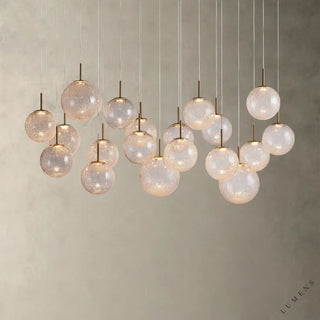 Casen Linear Chandelier 55’’ 65’’ - 65’’ / Crackle - chandelier