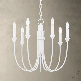 Cate Chandelier - 21.5’’ / White - chandelier