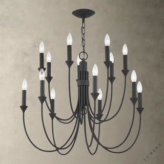 Cate Chandelier - 30’’ / Iron - chandelier