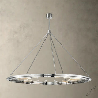 Chambers Chandelier - 58.25’’ / Nickel - chandelier