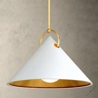 Charm Pendant - 38’’ / White - Pendant Light