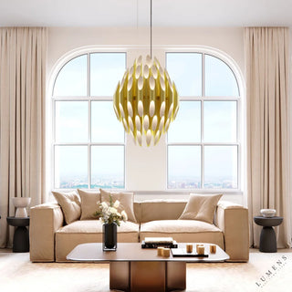 Chimes Chandelier 32.25H - chandelier