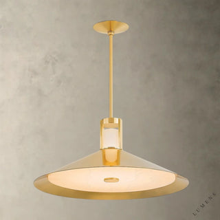Clermont Pendant - 28’’ / Brass - Pendant Light