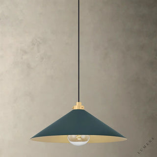 Clivedon Pendant - 20’’ / Green - Pendant Light