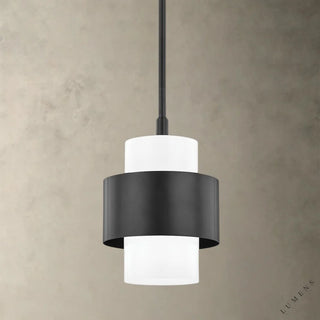 Corinth Pendant - 11’’ / Black - Pendant Light
