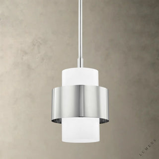 Corinth Pendant - 11’’ / Nickel - Pendant Light