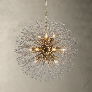 Dandelion Round Chandelier 22’’ 30’’ 43’’ - 43’’ / Brass - chandelier