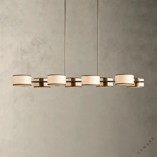 Daphne Linear Chandelier 62’’ - ECRU - chandelier