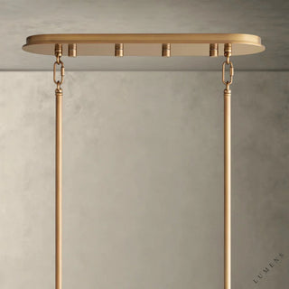Delsie Oval Chandelier 51’’ 63’’ 72’’ - chandelier