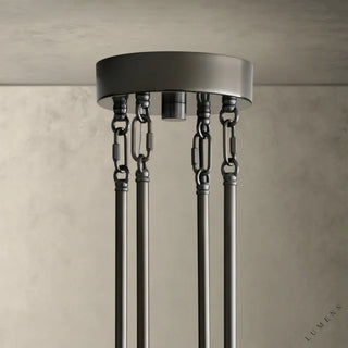 Delsie Round Chandelier 38’’ 48’’ 60’’ - chandelier