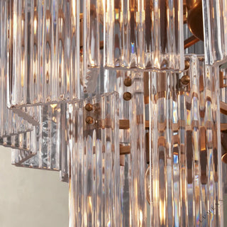 Delsie Round Chandelier 38’’ 48’’ 60’’ - chandelier