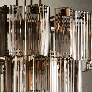 Delsie Round Chandelier 38’’ 48’’ 60’’ - chandelier