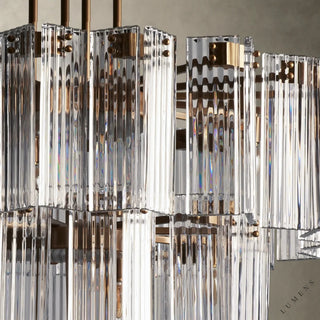 Delsie Round Chandelier 38’’ 48’’ 60’’ - chandelier