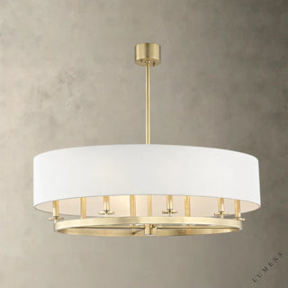 Durham Chandelier - 30.75’’ / Brass - Pendant Light