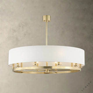 Durham Chandelier - 42’’ / Brass - Pendant Light