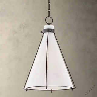 Eldridge Cone Pendant - Bronze - Pendant Light