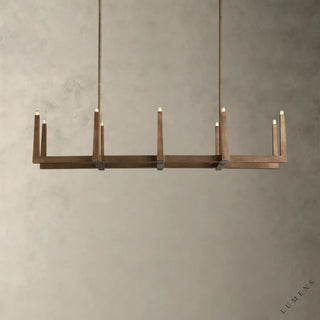 Emmet Linear Chandelier - 60’’ / Brass - chandelier