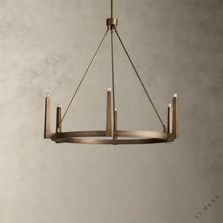 Emmet Round Chandelier 42’’ 54’’ - chandelier