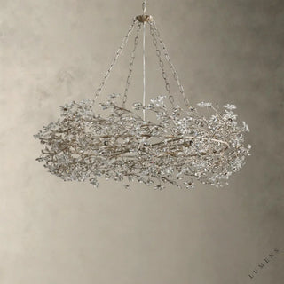 Fiore Crown Chandelier 39’’ 48’’ 60’’ - chandelier