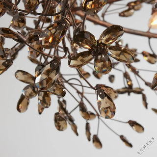 Fiore Crown Chandelier 39’’ 48’’ 60’’ - chandelier