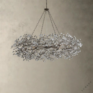 Fiore Crown Chandelier 39’’ 48’’ 60’’ - chandelier