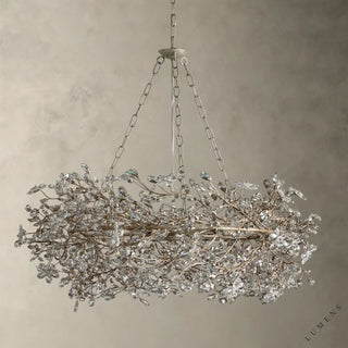 Fiore Crown Chandelier 39’’ 48’’ 60’’ - chandelier