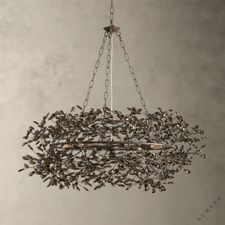 Fiore Crown Chandelier 39’’ 48’’ 60’’ - chandelier