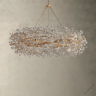 Fiore Crown Chandelier 39’’ 48’’ 60’’ - chandelier