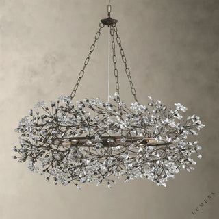 Fiore Crown Chandelier 39’’ 48’’ 60’’ - chandelier