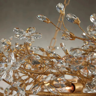 Fiore Crown Chandelier 39’’ 48’’ 60’’ - chandelier