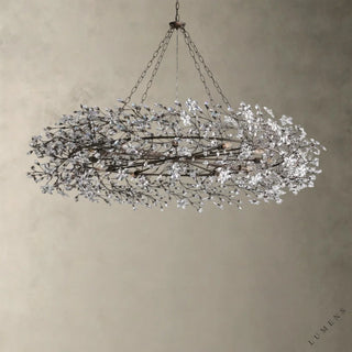 Fiore Crown Chandelier 39’’ 48’’ 60’’ - chandelier