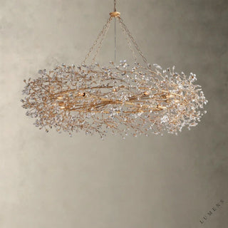 Fiore Crown Chandelier 39’’ 48’’ 60’’ - chandelier