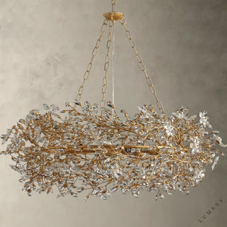 Fiore Crown Chandelier 39’’ 48’’ 60’’ - chandelier