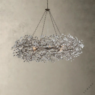 Fiore Crown Chandelier 39’’ 48’’ 60’’ - 48’’ / BRONZE - chandelier