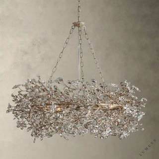 Fiore Crown Chandelier 39’’ 48’’ 60’’ - 39’’ / SILVER - chandelier