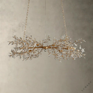 Fiore Linear Chandelier 51’’ 68’’ - chandelier