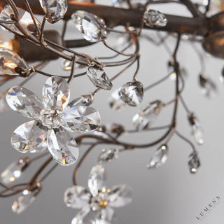 Fiore Linear Chandelier 51’’ 68’’ - chandelier