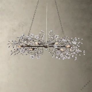 Fiore Linear Chandelier 51’’ 68’’ - 51’’ / BRONZE - chandelier