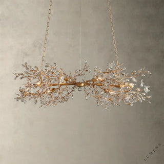 Fiore Linear Chandelier 51’’ 68’’ - 51’’ / GOLD - chandelier