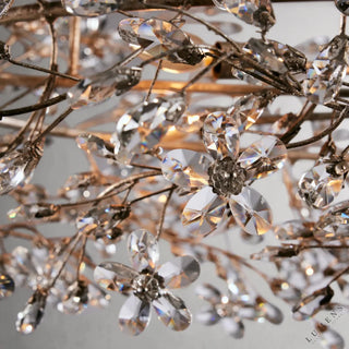 Fiore Oval Chandelier 62’’ 74’’ - chandelier