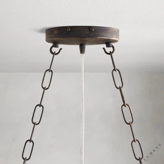 Fiore Oval Chandelier 62’’ 74’’ - chandelier