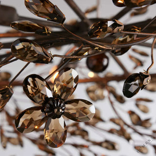 Fiore Oval Chandelier 62’’ 74’’ - chandelier