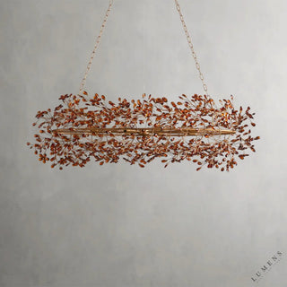 Fiore Oval Chandelier 62’’ 74’’ - chandelier