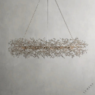 Fiore Oval Chandelier 62’’ 74’’ - chandelier