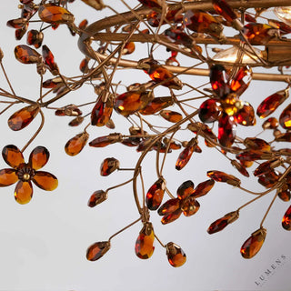 Fiore Oval Chandelier 62’’ 74’’ - chandelier